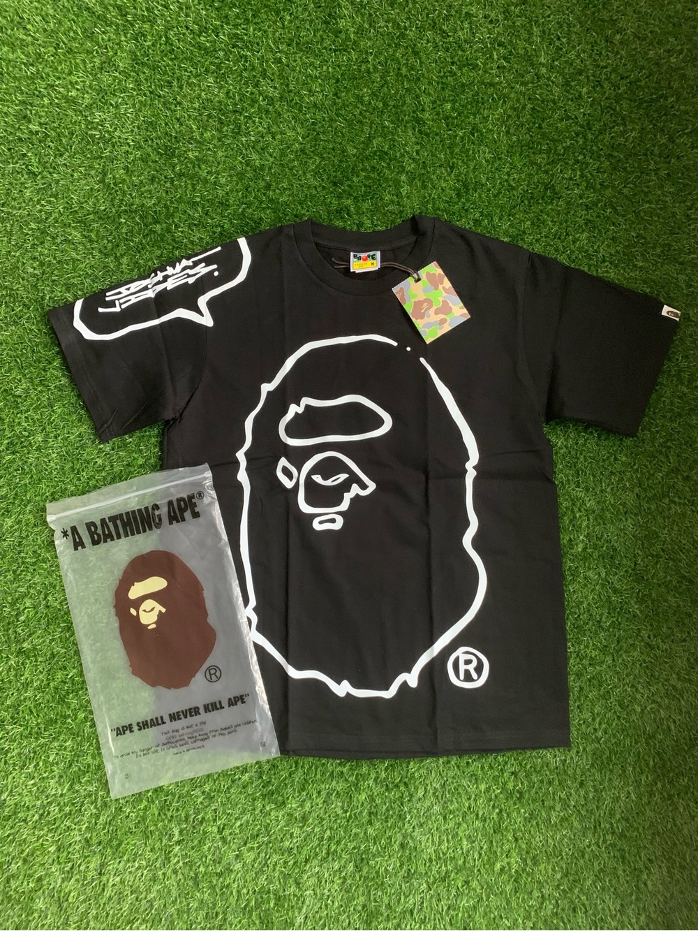 Black BAPE Shirt - Picture 1 of 6